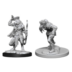 D&D Nolzurs Marvelous Unpainted Miniatures Wererat and Weretiger-1