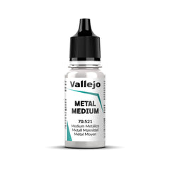 Vallejo Metal Medium 18ml Acrylic Paint-1