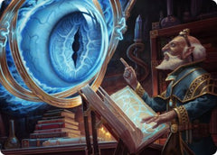 Contact Other Plane Art Card [Dungeons & Dragons: Adventures in the Forgotten Realms Art Series]-1