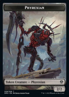 Phyrexian // Ornithopter Double-Sided Token [Dominaria United Tokens]-1
