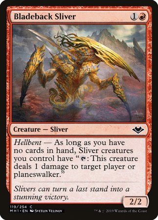 Bladeback Sliver [Modern Horizons]-1