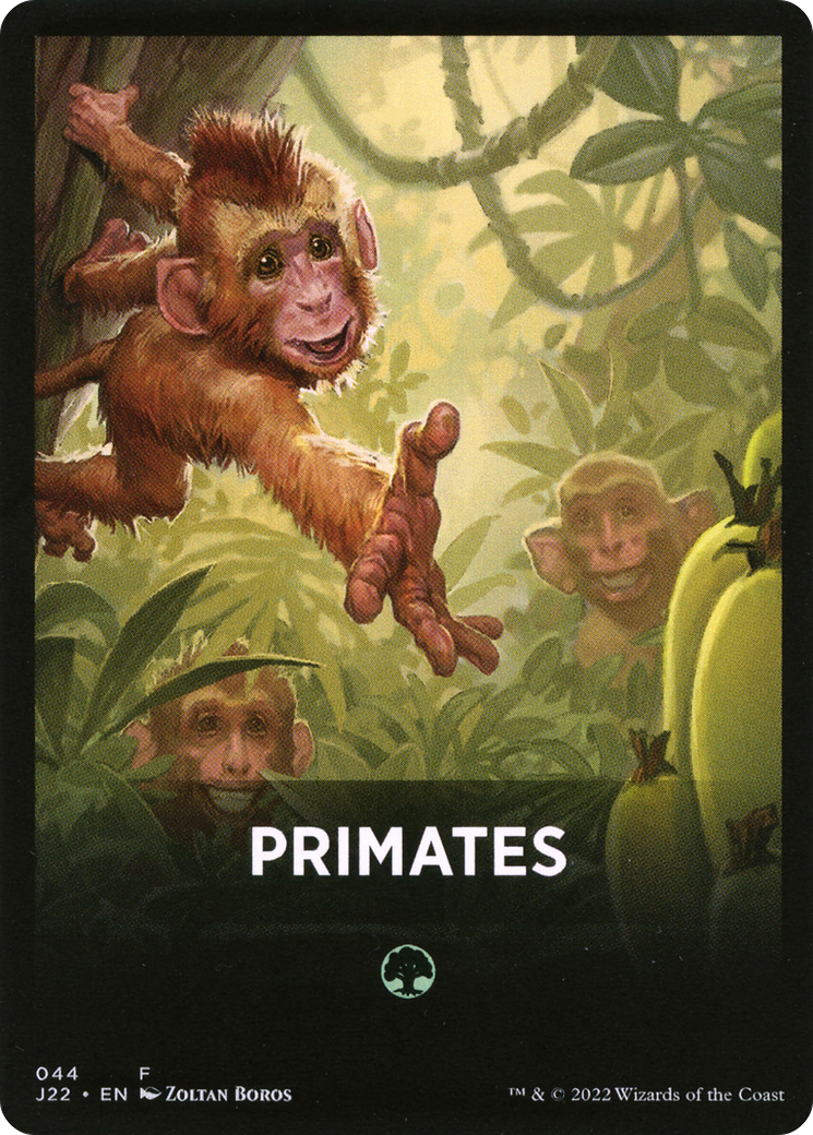 Primates Theme Card [Jumpstart 2022 Front Cards]-1