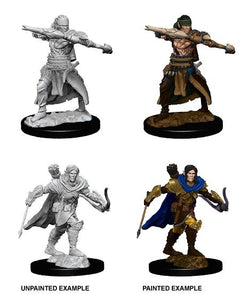 Pathfinder Battles Deep Cuts Male Half Elf Ranger-1