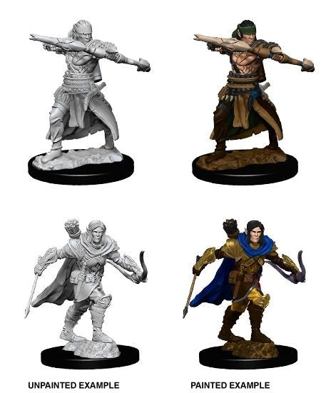 Pathfinder Battles Deep Cuts Male Half Elf Ranger-1