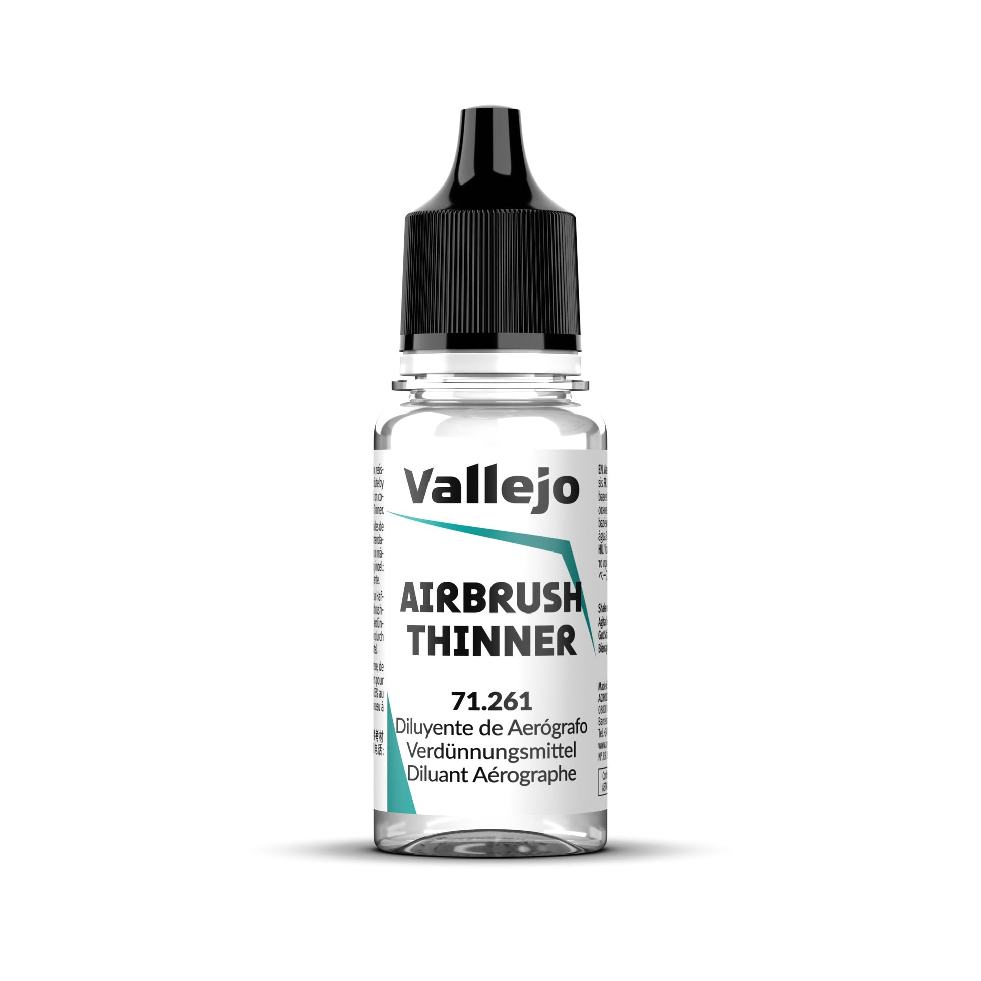 Vallejo Airbrush Thinner 18ml Acrylic Paint-1