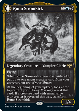 Runo Stromkirk // Krothuss, Lord of the Deep [Innistrad: Double Feature]-1