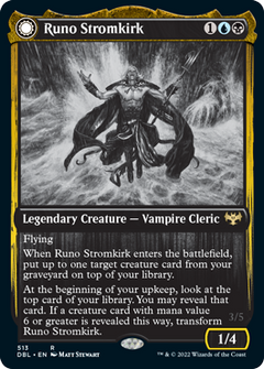 Runo Stromkirk // Krothuss, Lord of the Deep [Innistrad: Double Feature]-1