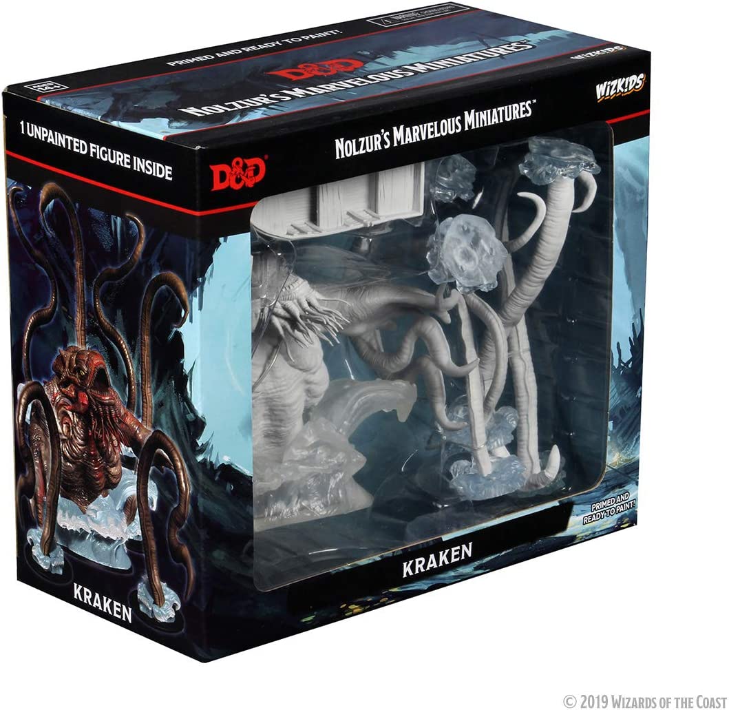 D&D Nolzurs Marvelous Unpainted Unpainted Miniatures Kraken-1