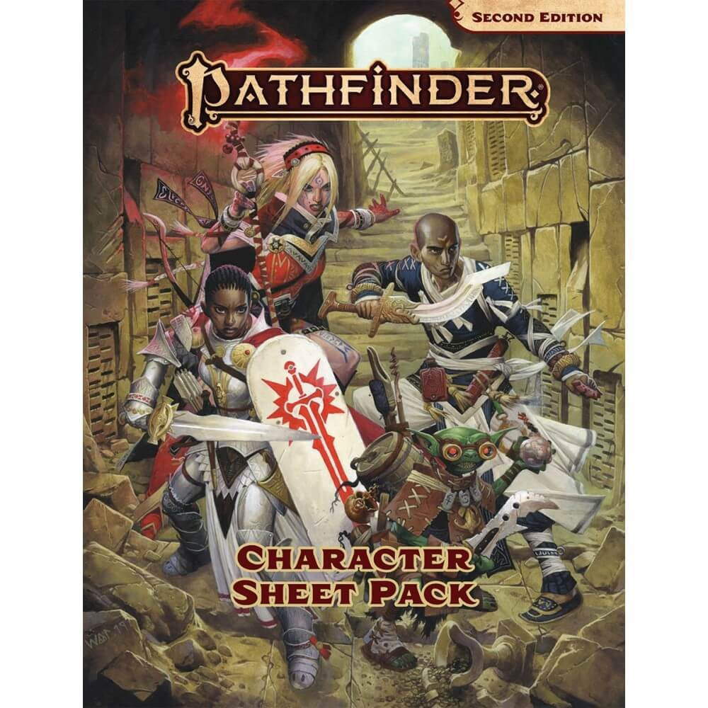 Pathfinder Second Edition Advanced Player's Guide Character Sheet Pack-1