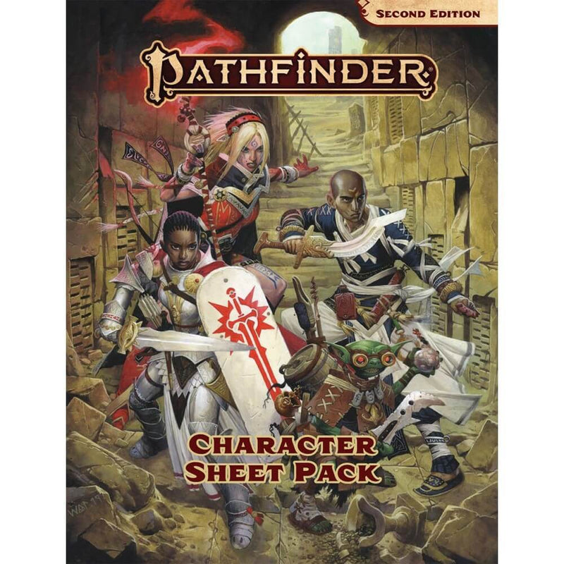 Pathfinder Second Edition Advanced Player's Guide Character Sheet Pack-1