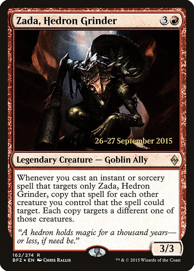 Zada, Hedron Grinder [Battle for Zendikar Prerelease Promos]-1