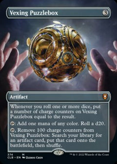 Vexing Puzzlebox (Borderless Alternate Art) [Commander Legends: Battle for Baldur's Gate]-1