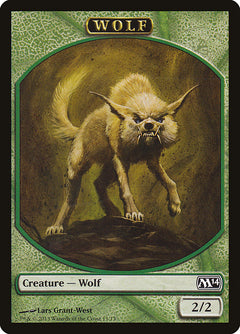 Wolf Token [Magic 2014 Tokens]-1