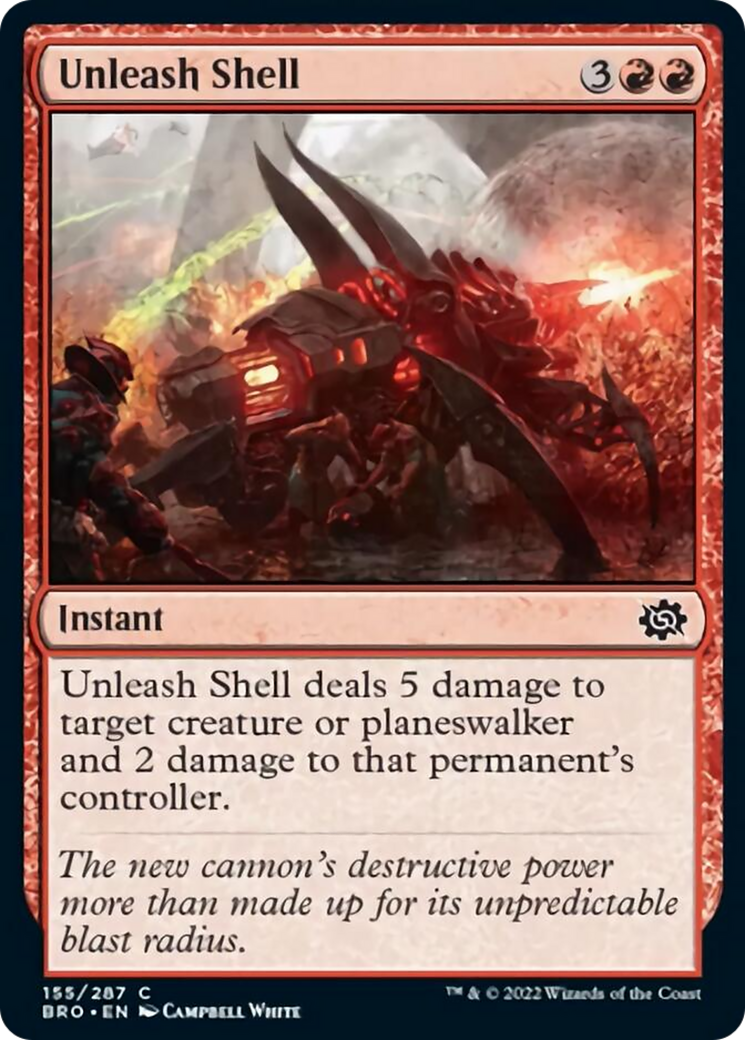 Unleash Shell [The Brothers' War]-1