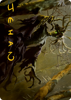Old Stickfingers Art Card (Gold-Stamped Signature) [Innistrad: Midnight Hunt Art Series]-1