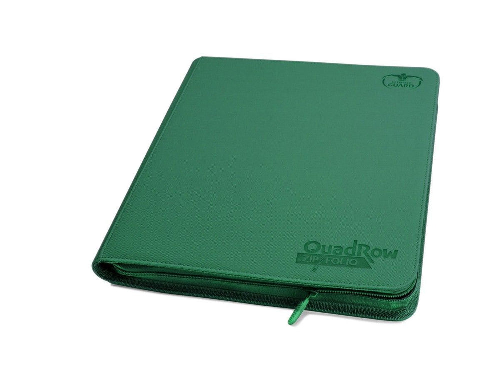 Ultimate Guard 12-Pocket QuadRow ZipFolio XenoSkin Green Folder