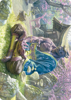 Kosei, Penitent Warlord Art Card [Kamigawa: Neon Dynasty Art Series]-1