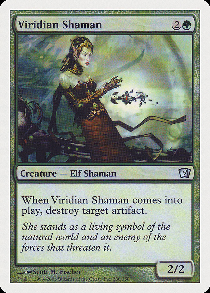 Viridian Shaman [Ninth Edition]-1