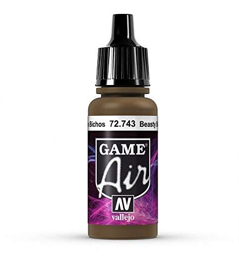 Vallejo Game Air - Beasty Brown 17 ml-1