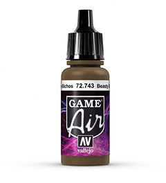 Vallejo Game Air - Beasty Brown 17 ml-1
