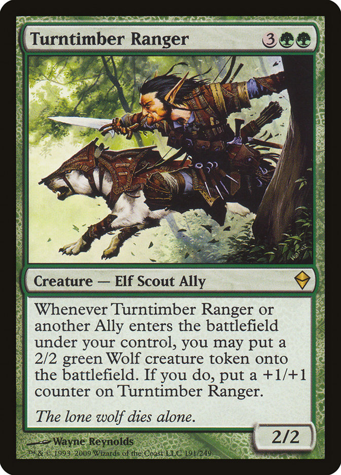 Turntimber Ranger [Zendikar]-1