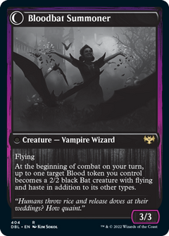 Voldaren Bloodcaster // Bloodbat Summoner [Innistrad: Double Feature]-2