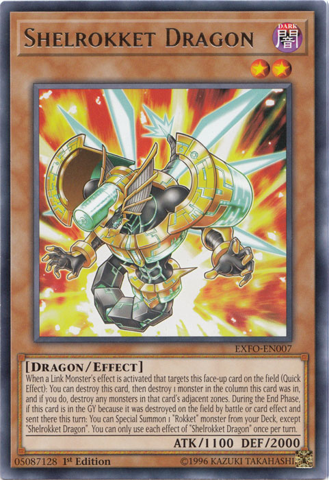 Shelrokket Dragon [EXFO-EN007] Rare