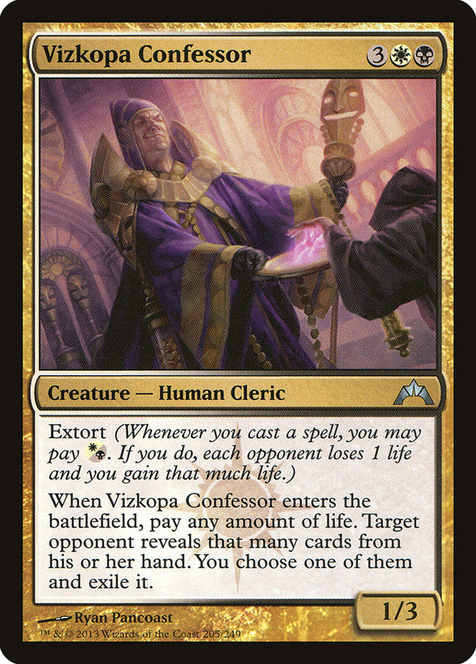 Vizkopa Confessor [Gatecrash]-1
