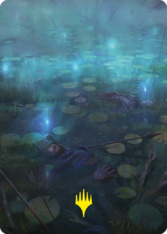 The Dead Marshes Art Card (Gold-Stamped Signature) [The Lord of the Rings: Tales of Middle-earth Art Series]-1