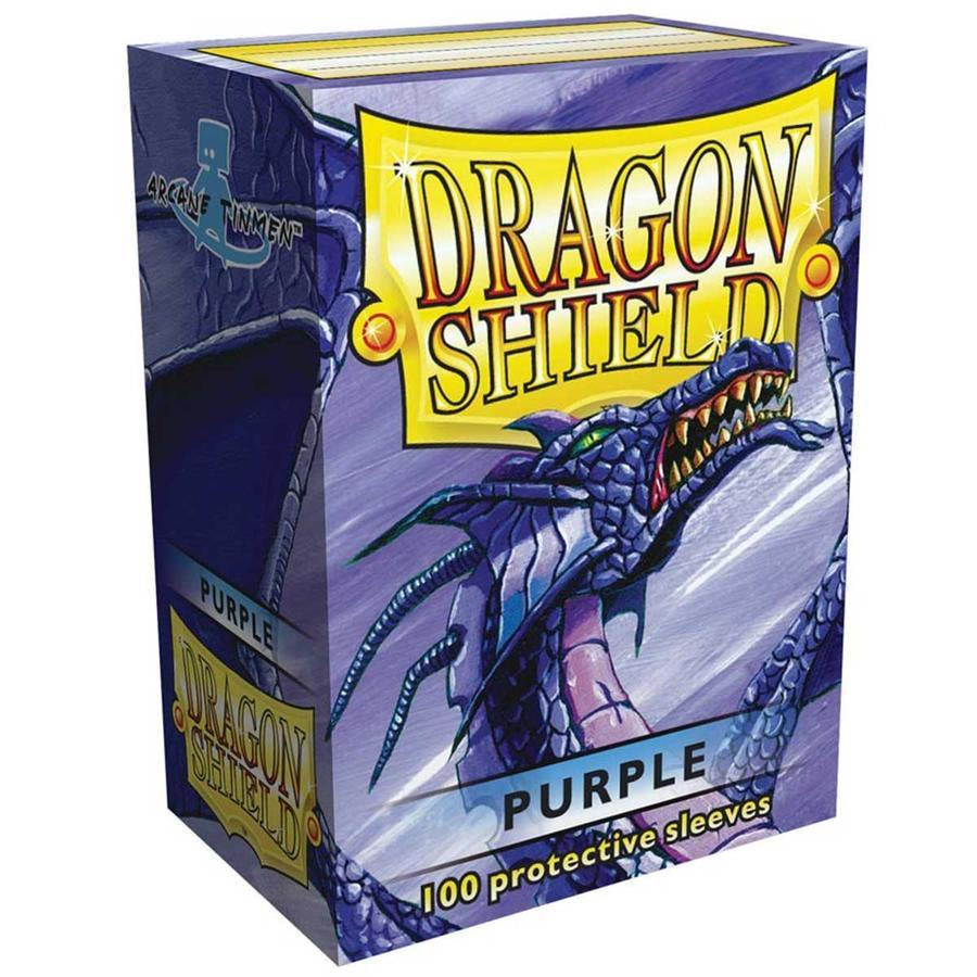 Sleeves - Dragon Shield - Box 100 - Purple-1