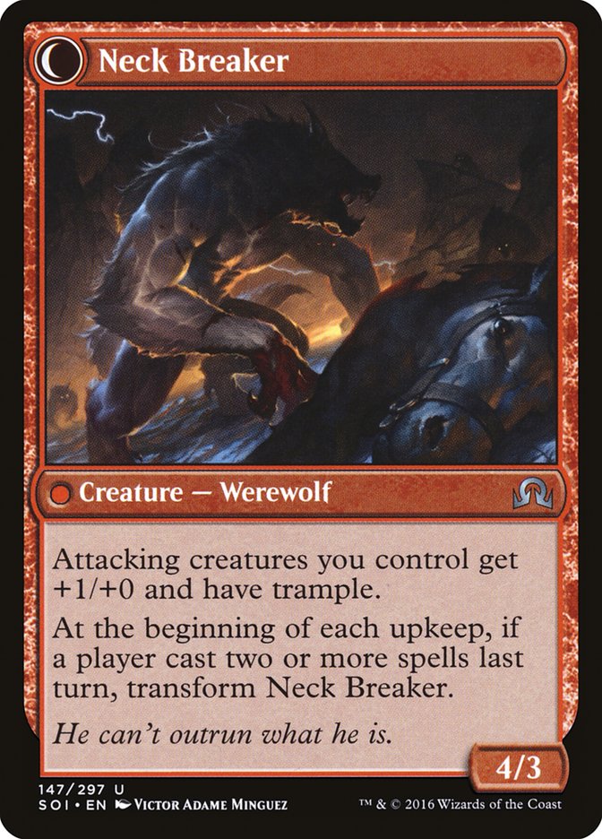 Breakneck Rider // Neck Breaker [Shadows over Innistrad]-2