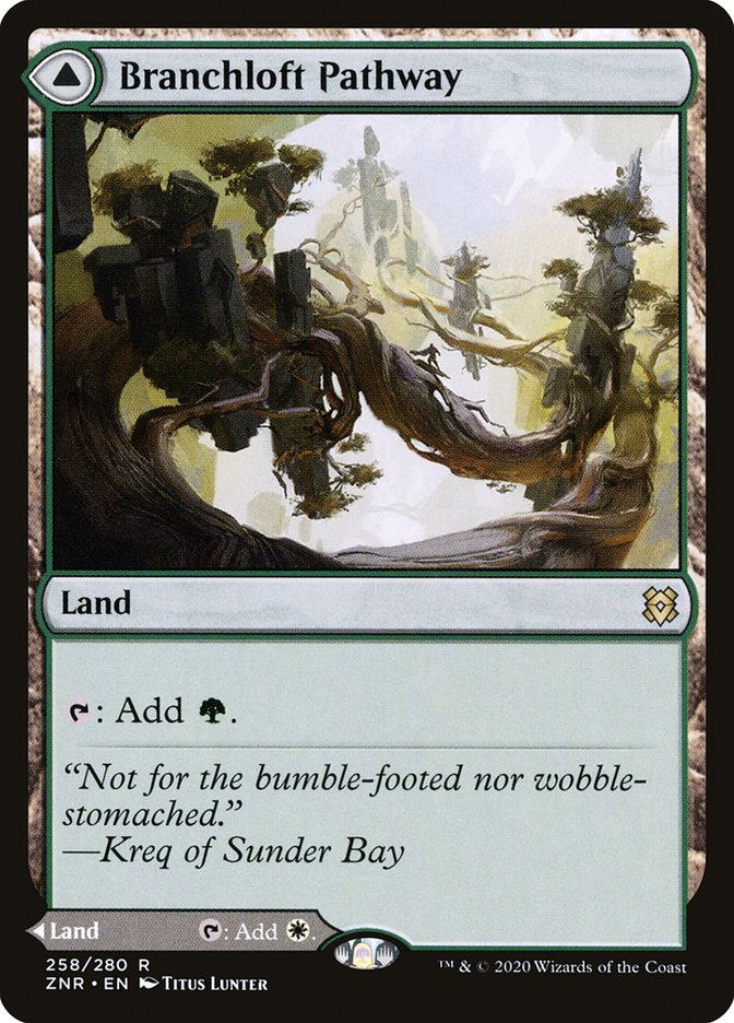 Branchloft Pathway // Boulderloft Pathway [Zendikar Rising]-1