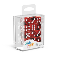 Oakie Doakie Dice D6 16 mm GemiDice - Vampire (12)-1