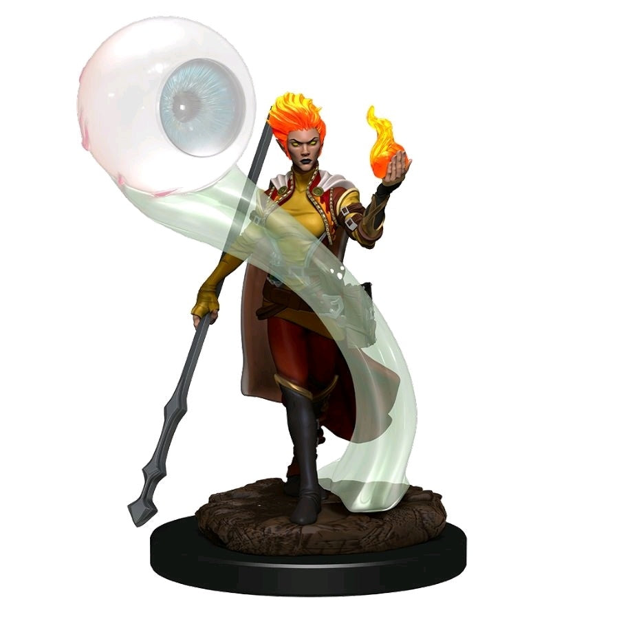 D&D Premium Painted Figures Fire Genasi Wizard Female-1