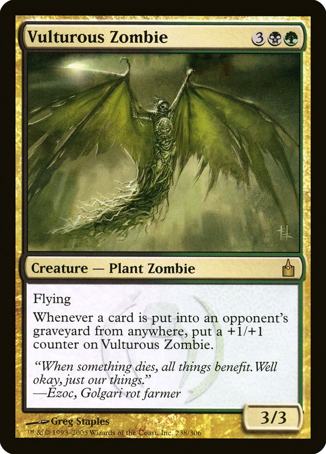 Vulturous Zombie [Ravnica: City of Guilds]-1