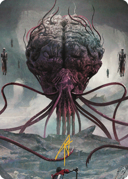 Elder Brain Art Card (Gold-Stamped Signature) [Commander Legends: Battle for Baldur's Gate Art Series]-1