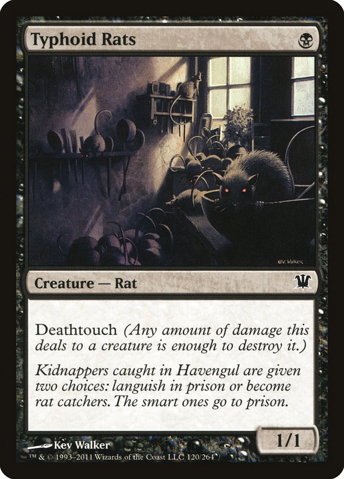 Typhoid Rats [Innistrad]-1