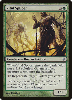Vital Splicer [New Phyrexia]-1