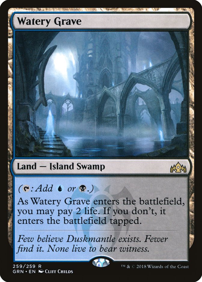 Watery Grave [Guilds of Ravnica]-1
