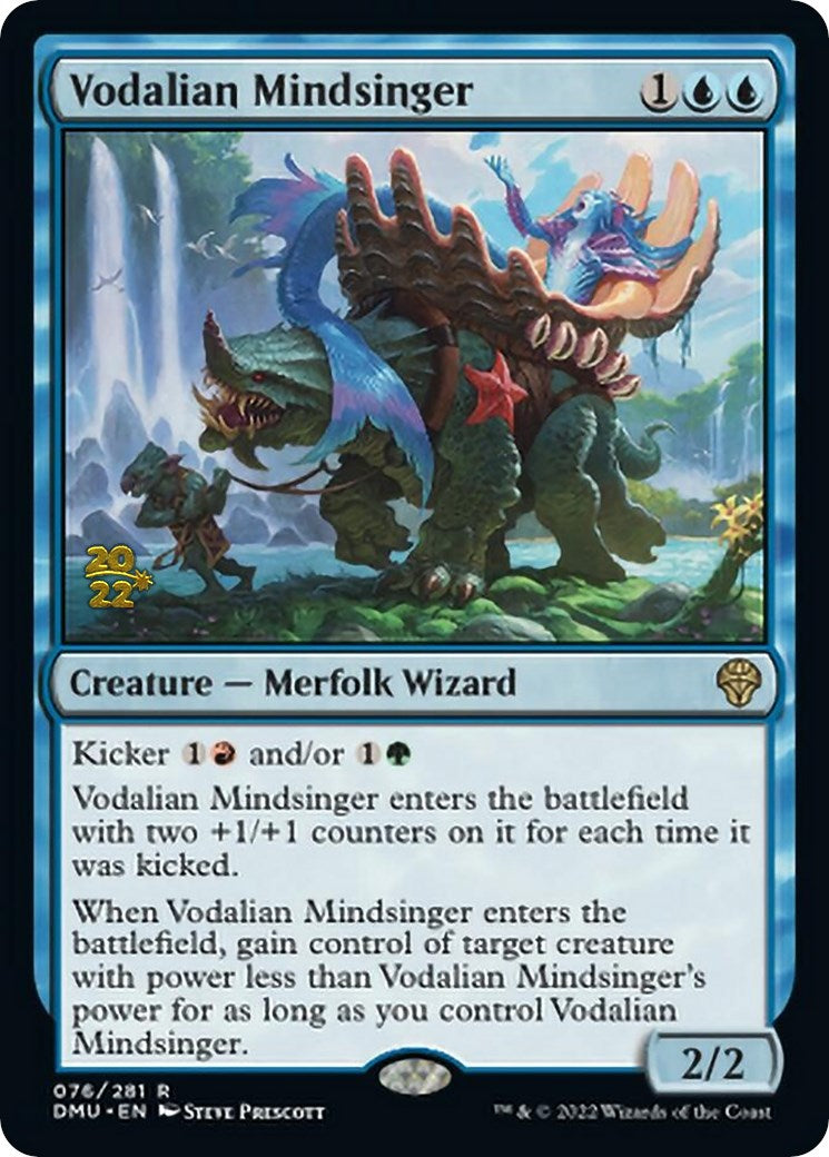 Vodalian Mindsinger [Dominaria United Prerelease Promos]-1