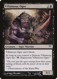 Villainous Ogre [Champions of Kamigawa]-1