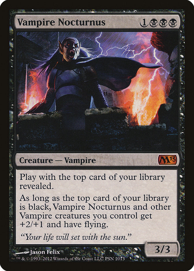 Vampire Nocturnus (Duels of the Planeswalkers Promos) [Duels of the Planeswalkers Promos 2012]-1
