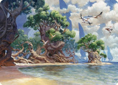 Yavimaya Coast Art Card [Dominaria United Art Series]-1