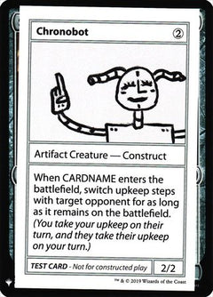 Chronobot [Mystery Booster Playtest Cards]-1