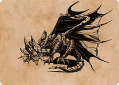 Ancient Copper Dragon Art Card (52) [Commander Legends: Battle for Baldur's Gate Art Series]-1