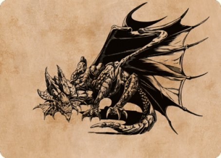 Ancient Copper Dragon Art Card (52) [Commander Legends: Battle for Baldur's Gate Art Series]-1