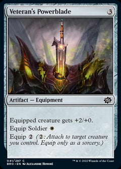 Veteran's Powerblade [The Brothers' War]-1
