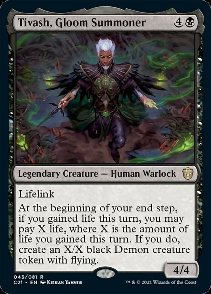 Tivash, Gloom Summoner [Commander 2021]-1