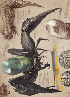 Psychosis Crawler Art Card (Gold-Stamped Signature) [The Brothers' War Art Series]-1