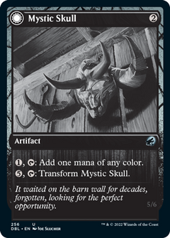 Mystic Skull // Mystic Monstrosity [Innistrad: Double Feature]-1